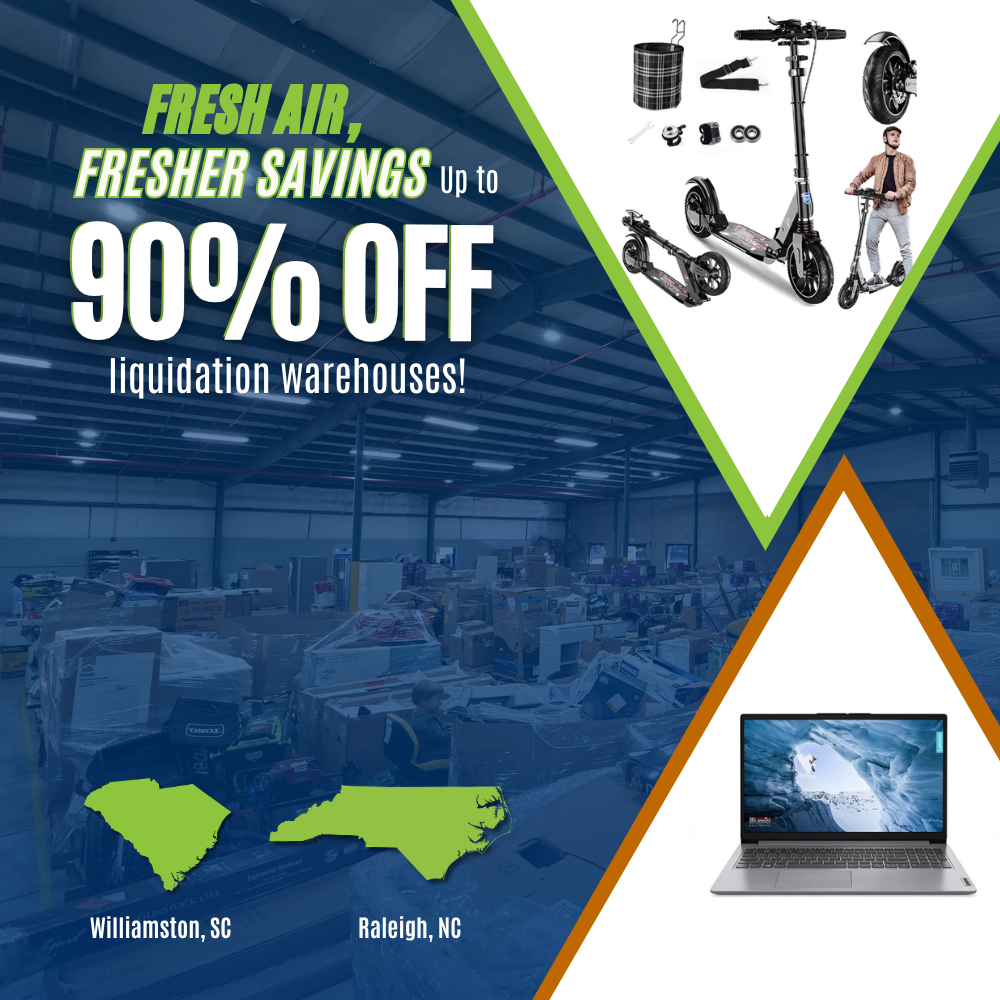Home Banner | Triangle Liquidators Auctions Raleigh NC & Greenville SC