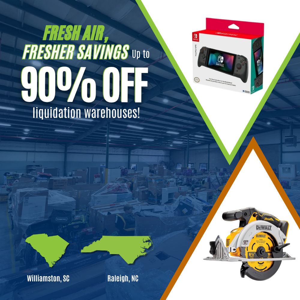 Home Banner | Triangle Liquidators Auctions Raleigh NC & Greenville SC