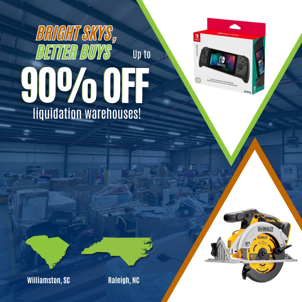 Home Banner | Triangle Liquidators Auctions Raleigh NC & Greenville SC
